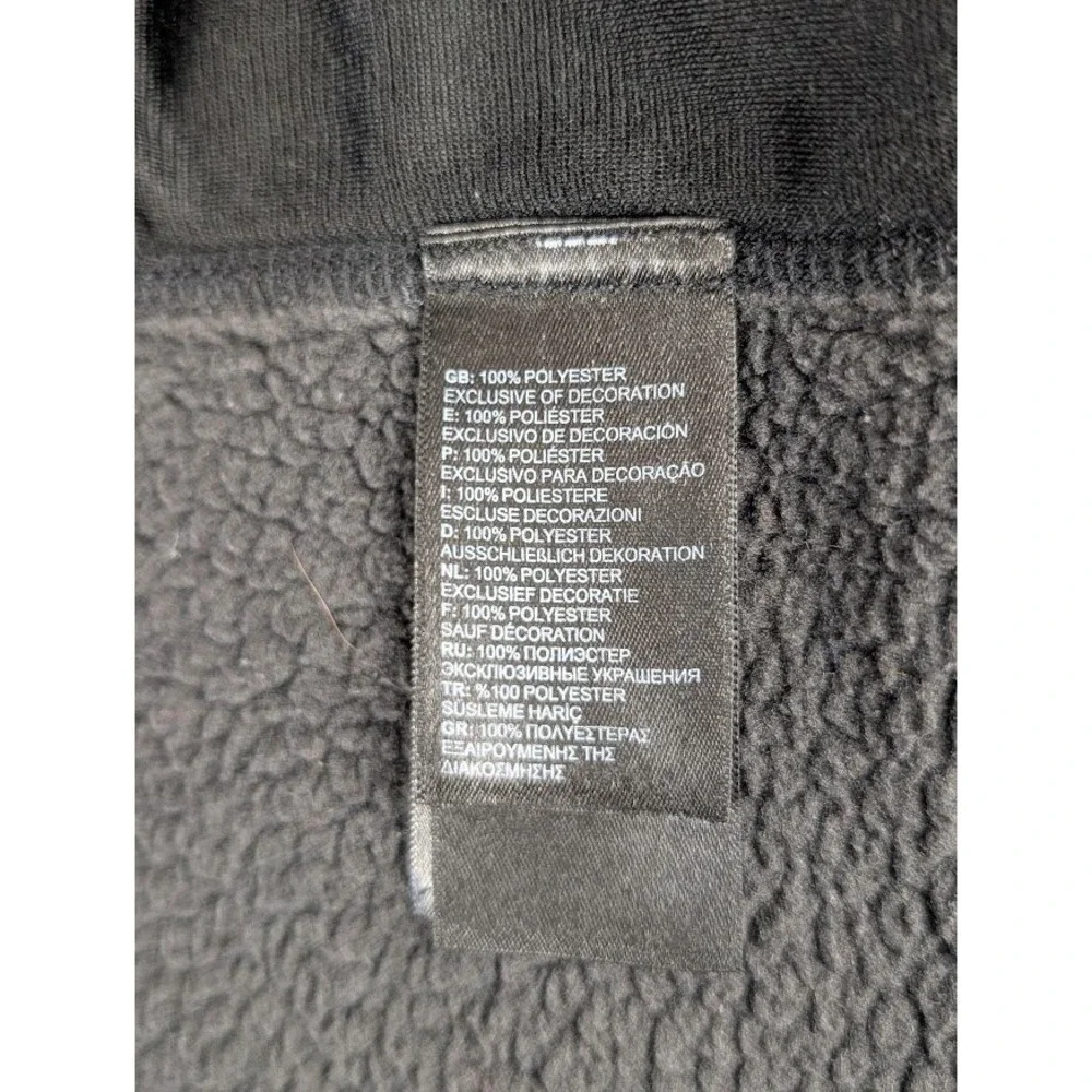 The North Face Gordon Lyons Full Zip Fleece Jacket Men's XL Heavy Sweater